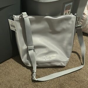 Kate Spade Gray Slouchy Shoulder Bag